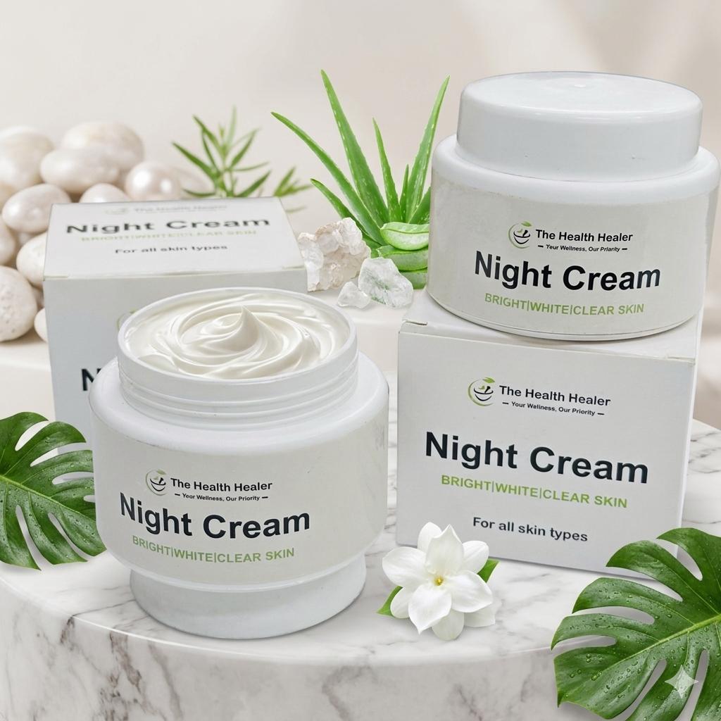 Night Cream for Bright Skin