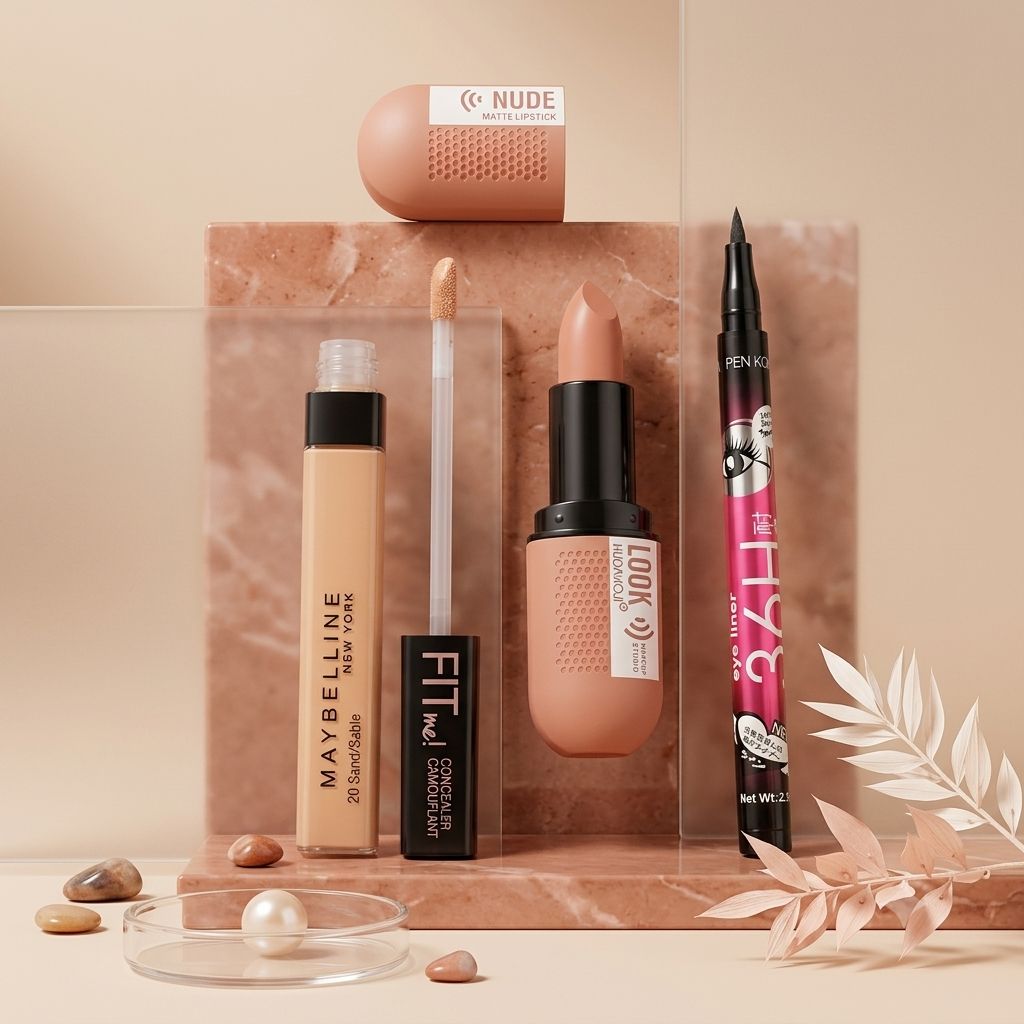 Fit Me Concealer + Lipstick + 36Hr Liner Deal