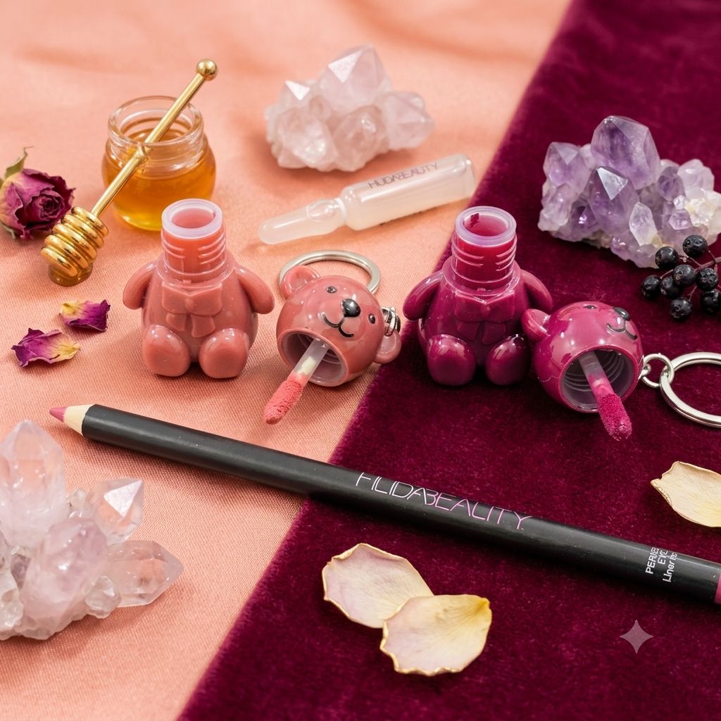 2 x Bear Gloss + Lip Pencil Deal