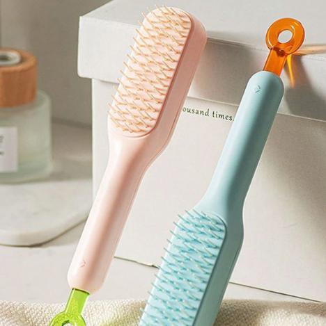 Self Cleaning Hair Brush